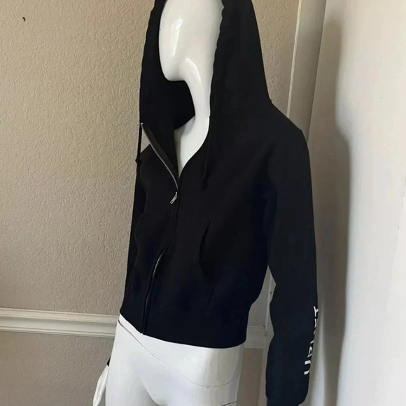 Stussy RARE collectors zip up hoodie black uplift lotus flower size medium - Picture 11 of 14